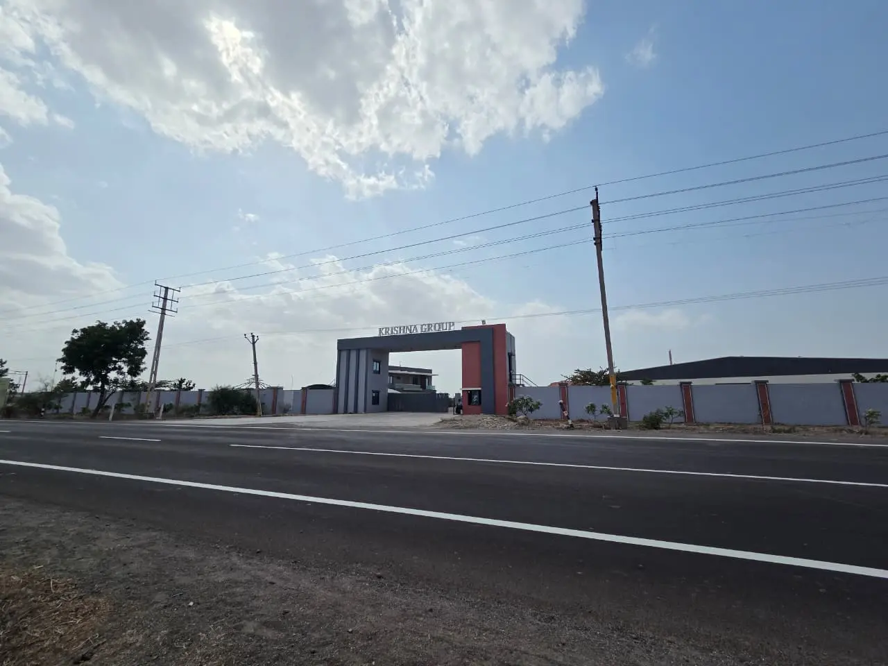 Krishna Group manufacturing facility of Shree Krishna Refractories